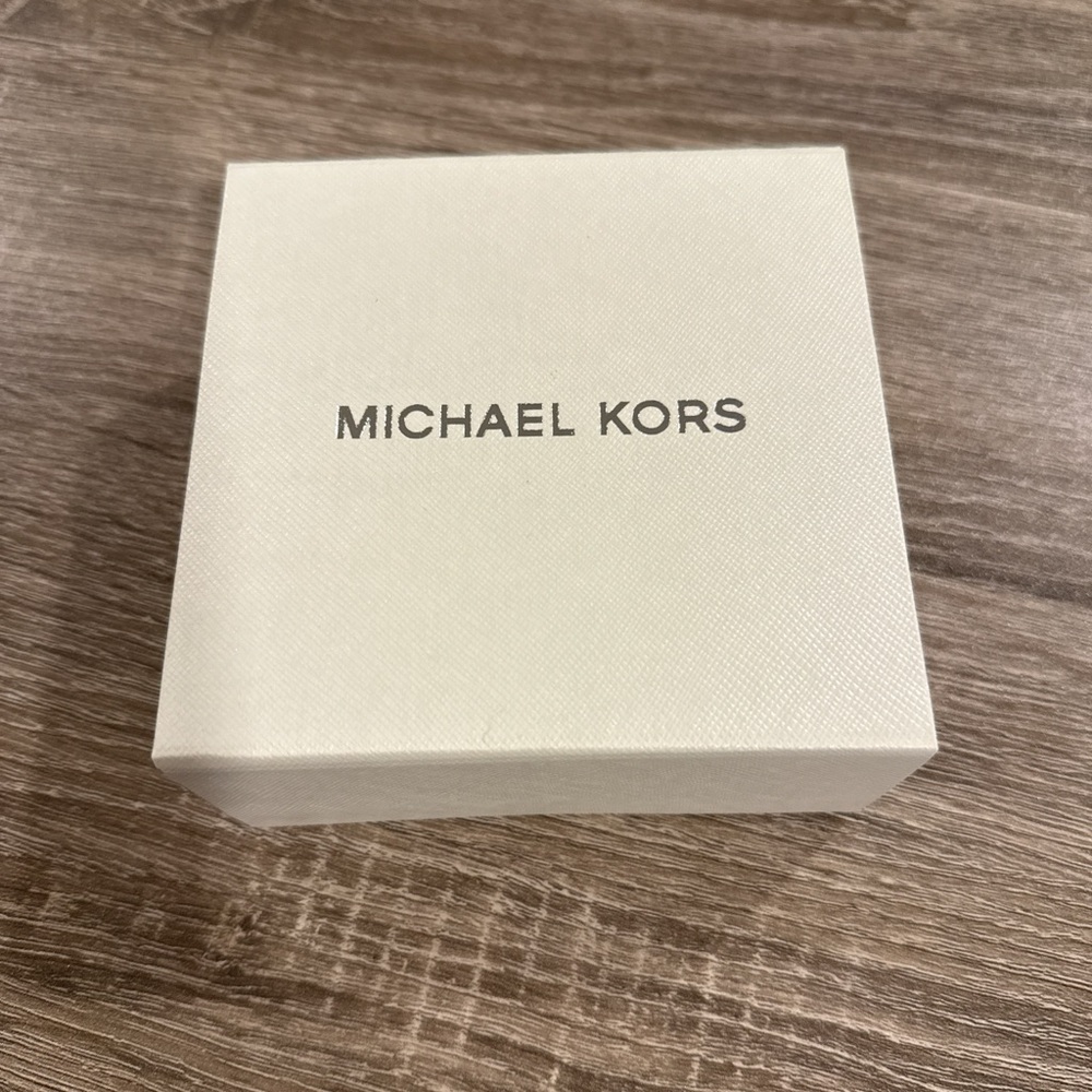 Michael Kors Ivory Logo Trinket Box